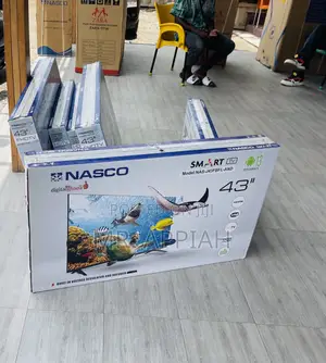 Unique Nasco 43 Inch FHD Satellite Electric Tv(Black).
