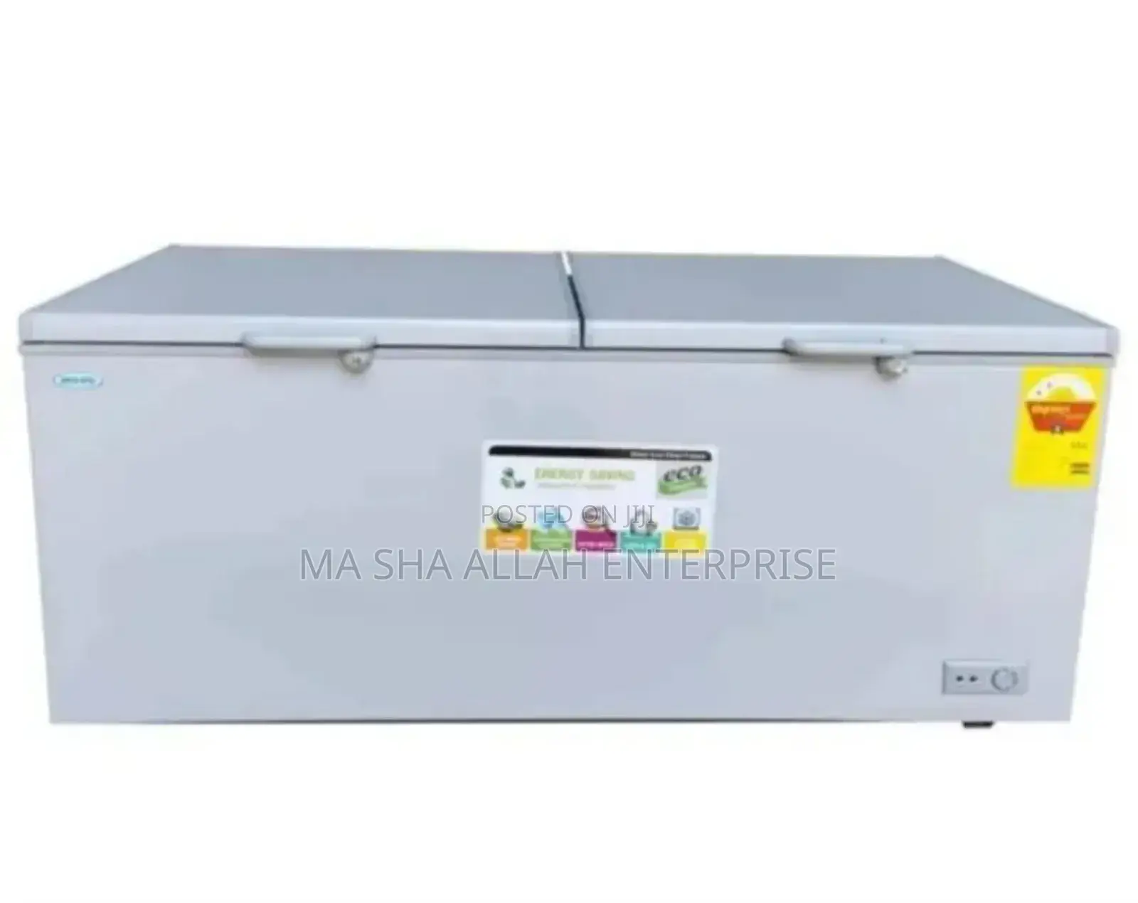 Novo 600 Liters Double Door Chest Freezer (Nv-608cf)