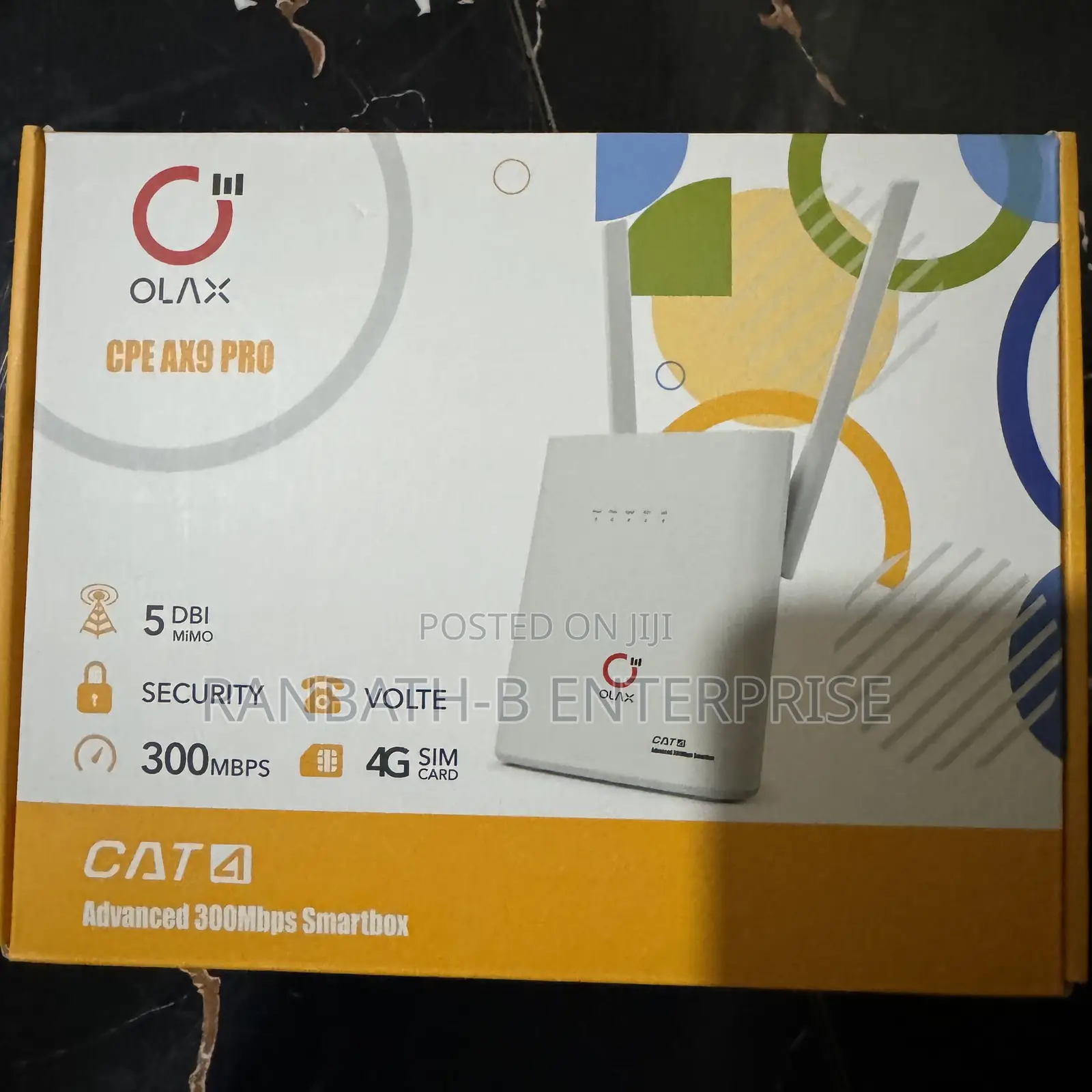 Olax CPE Ax9 Pro Wifi Router