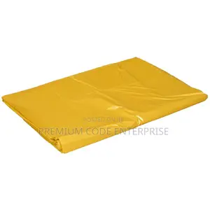 120 Liters Dustbin Liner-Yellow ( Large), 180 PCS/ Pack