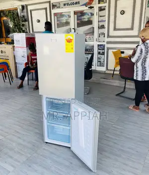 New Nasco Nasd2-20 2 Door Electric Fridge With Shelves.