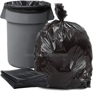 40 Liters Dustbin Liner-Black ( Small), 180 PCS/ Pack