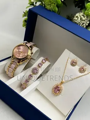 Quality Ladies Watch Jewelry Set