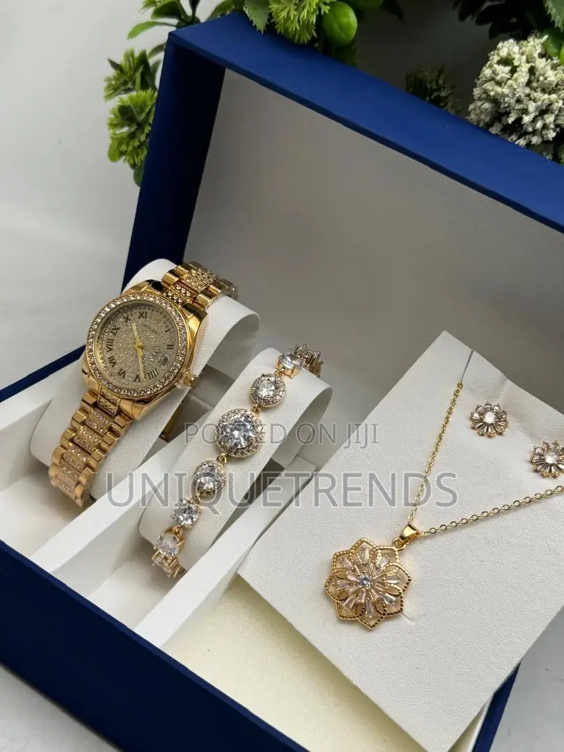 Exclusive Ladies Watch Jewelry Set