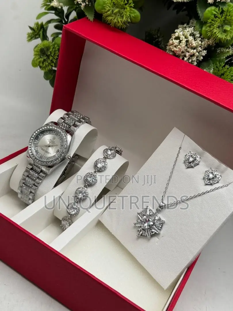 Exclusive Ladies Watch Jewelry Set