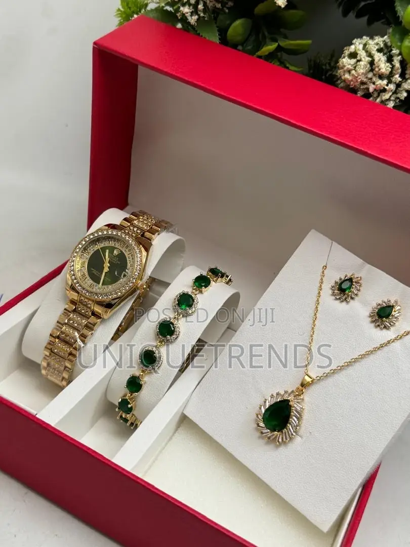 Exclusive Ladies Watch Jewelry Set