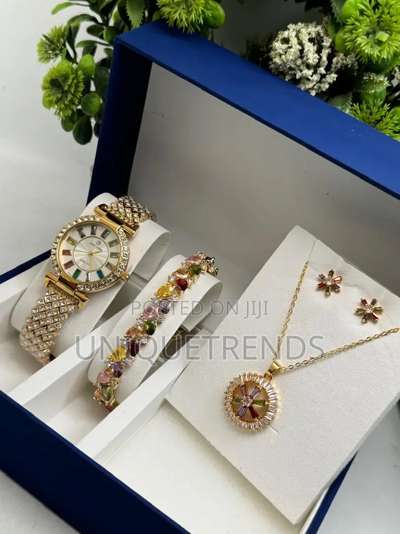 Exclusive Ladies Watch Jewelry Set