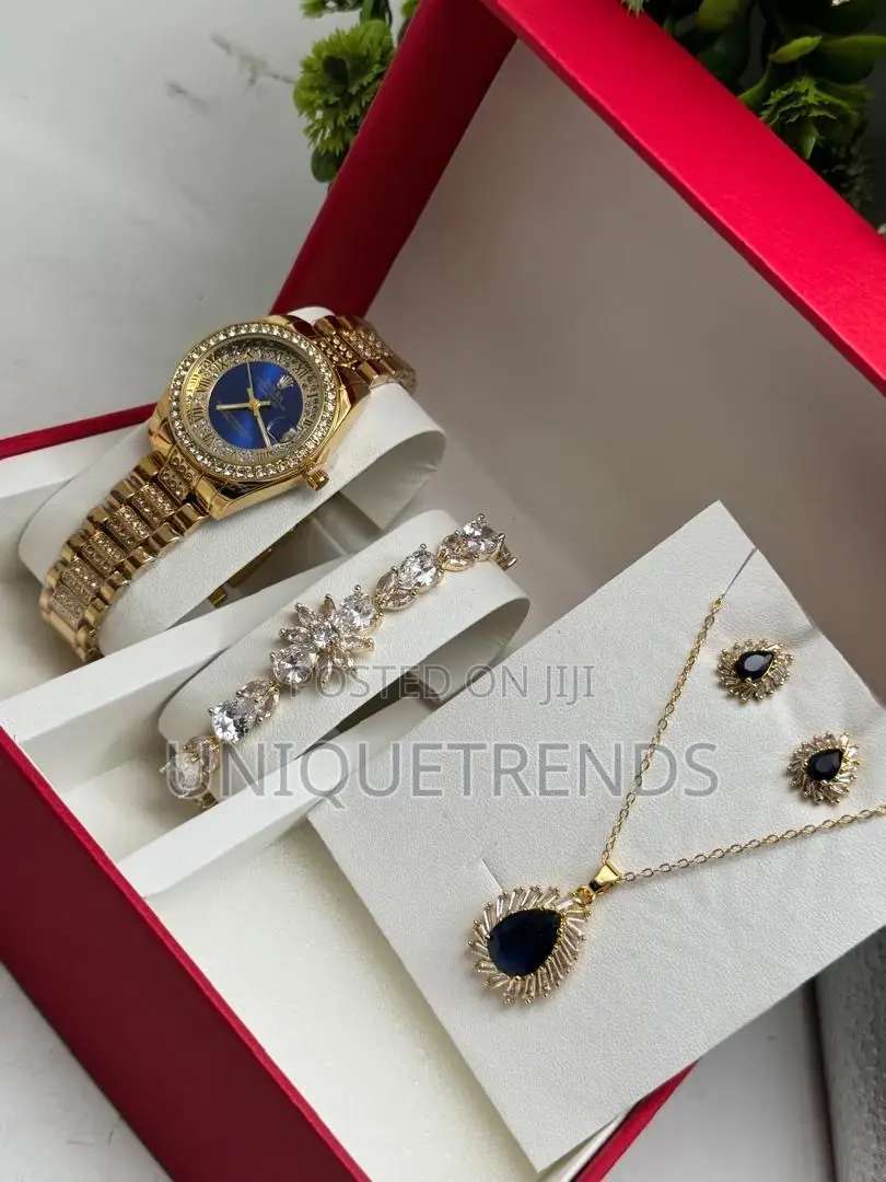 Exclusive Ladies Watch Jewelry Set
