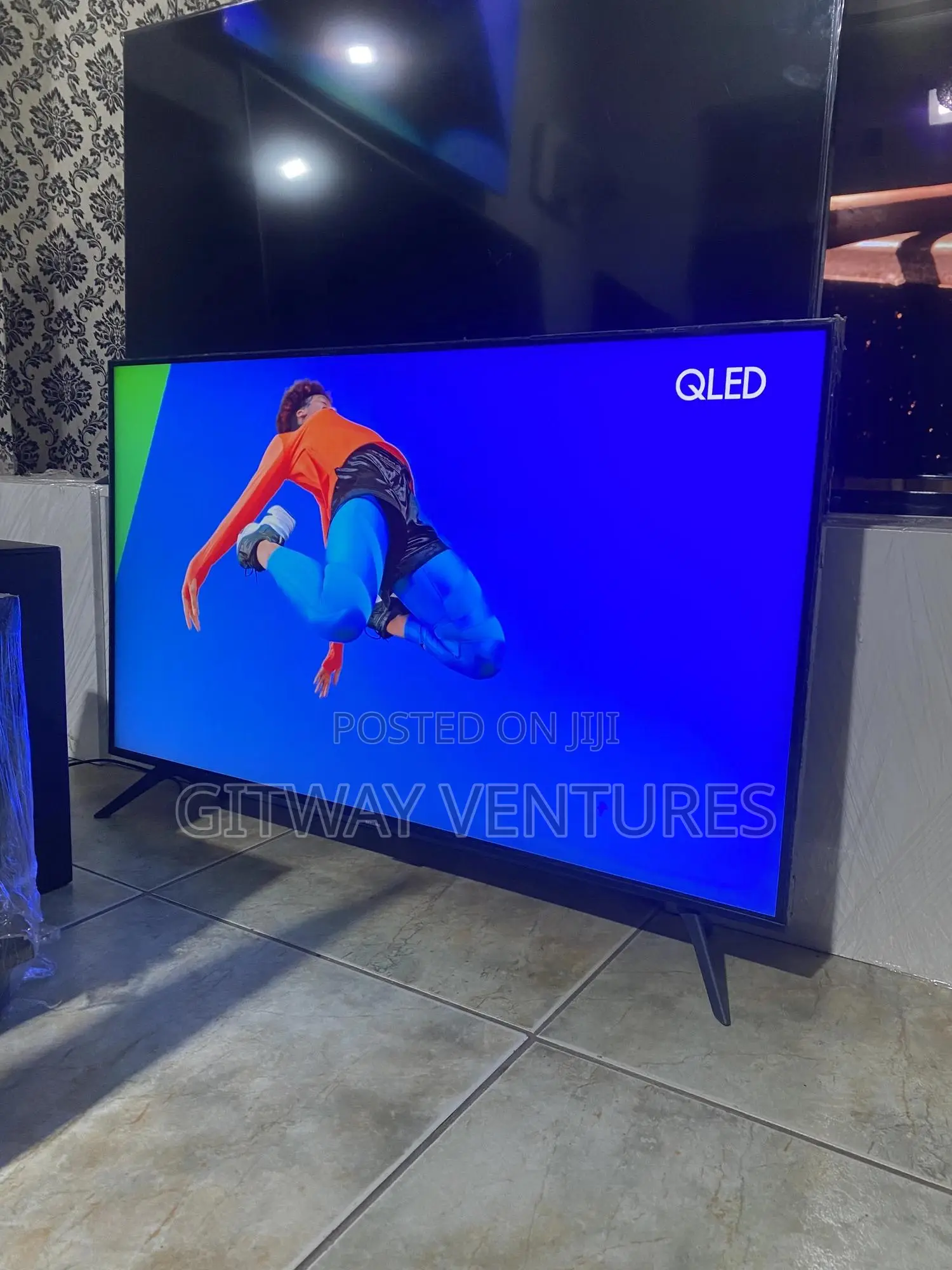 Uk Used Samsung Qled 50” Smart Tv