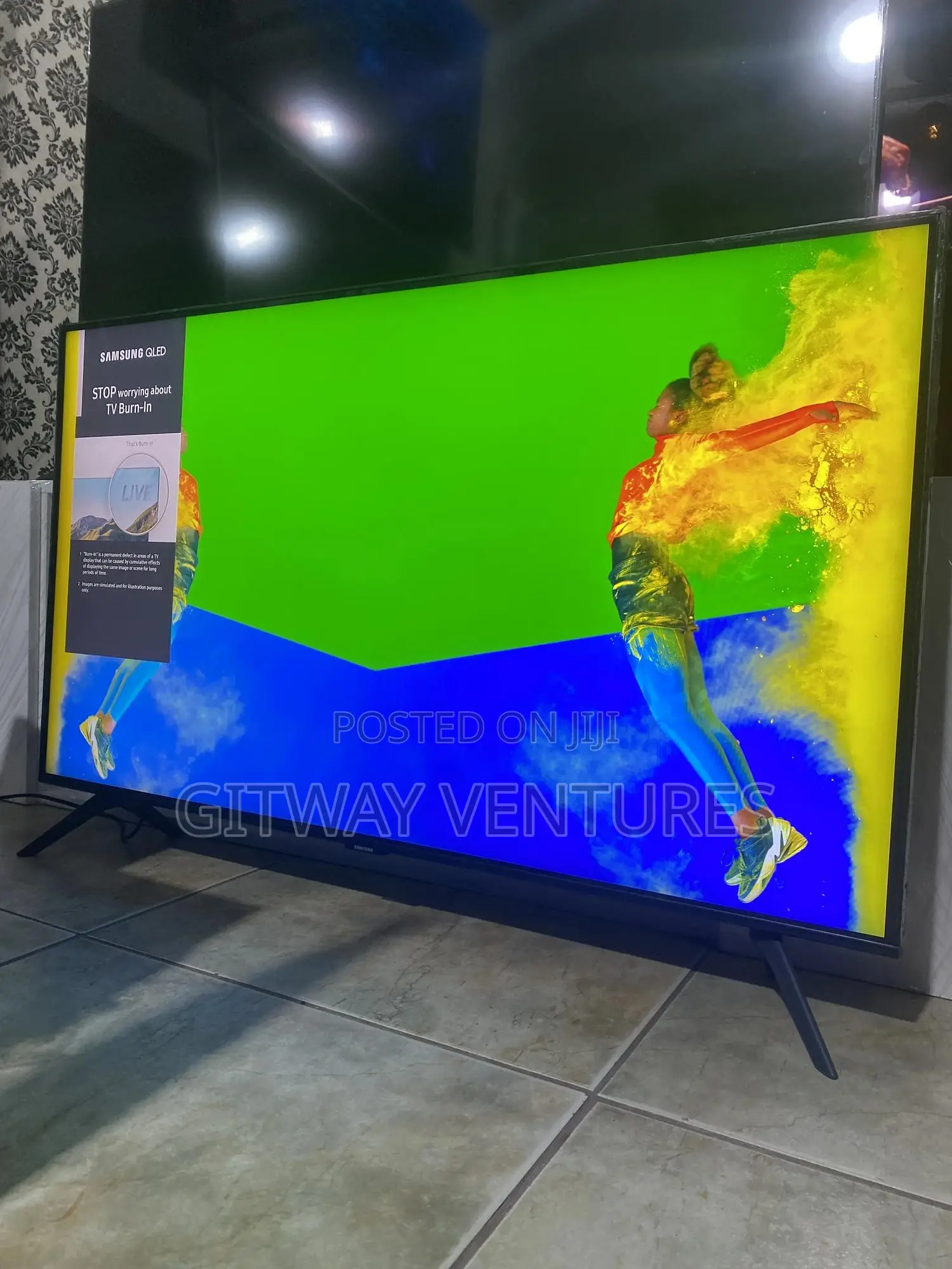 Uk Used Samsung Qled 50” Smart Tv