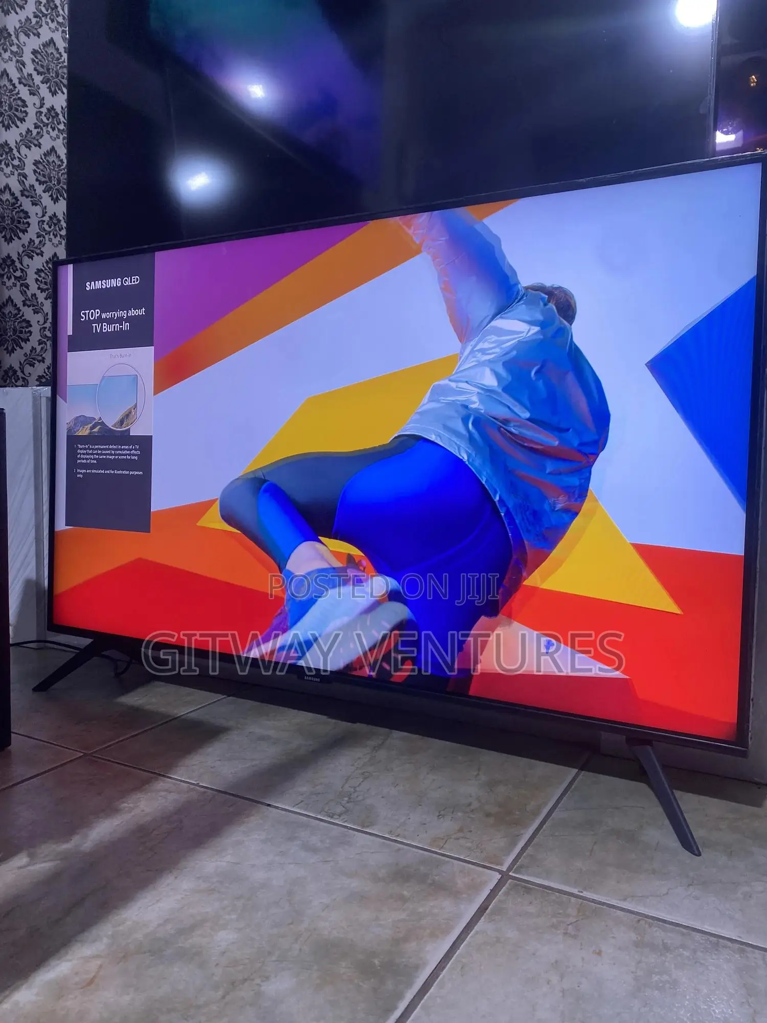 Uk Used Samsung Qled 50” Smart Tv