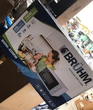 Enjoy Our Food With Bruhm 20L 700W Solo Microwave Oven