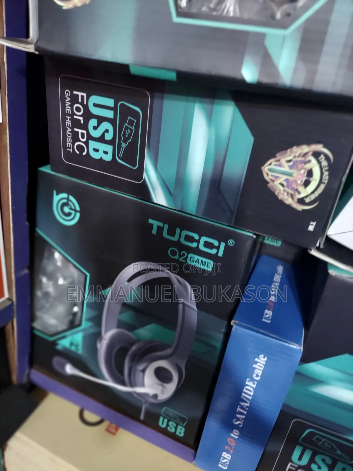 Tucci Q2 USB Headset With Microphone