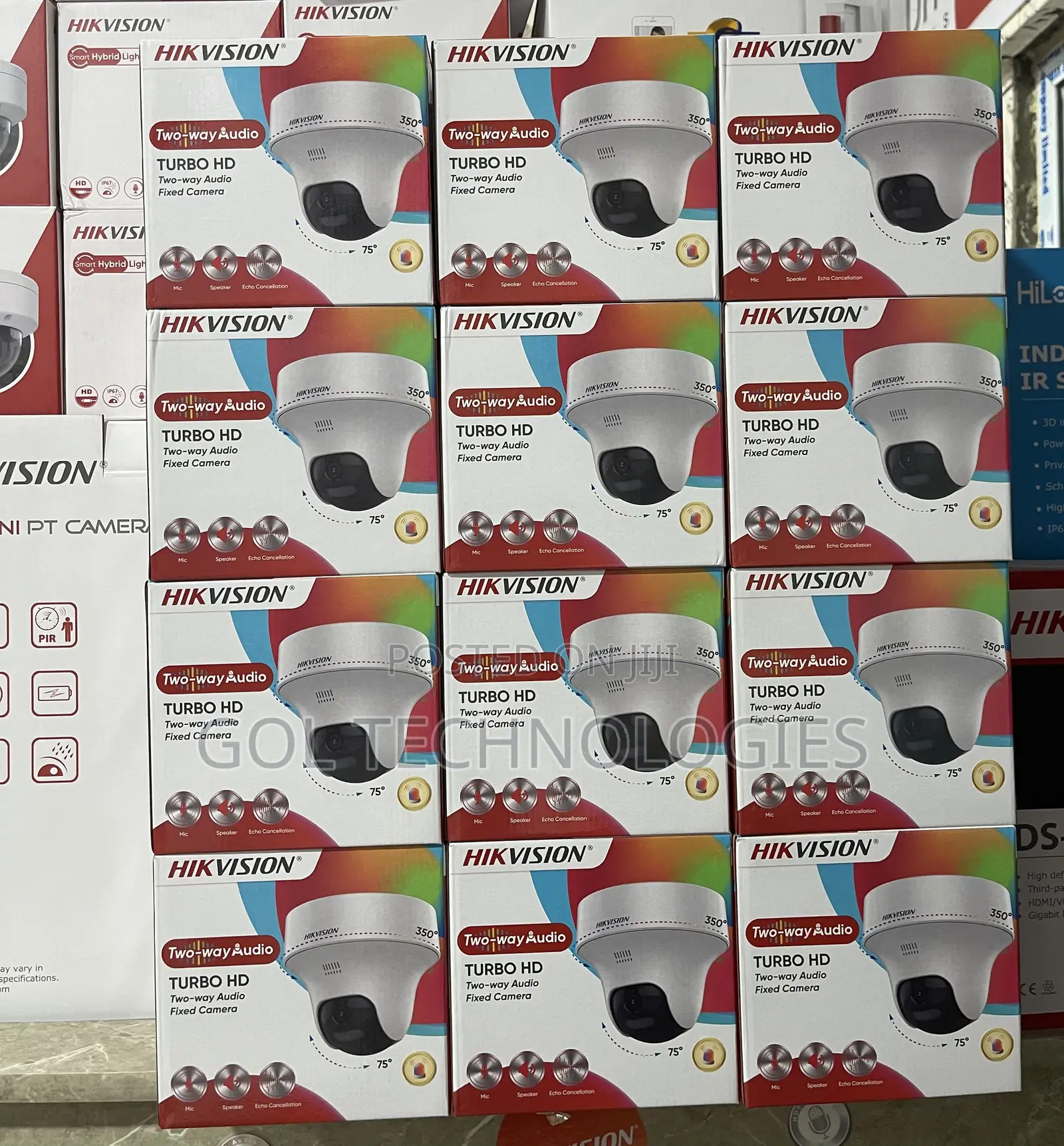 Hikvision 2way Audio Camera With Siren 2mp Analog PTZ Camera