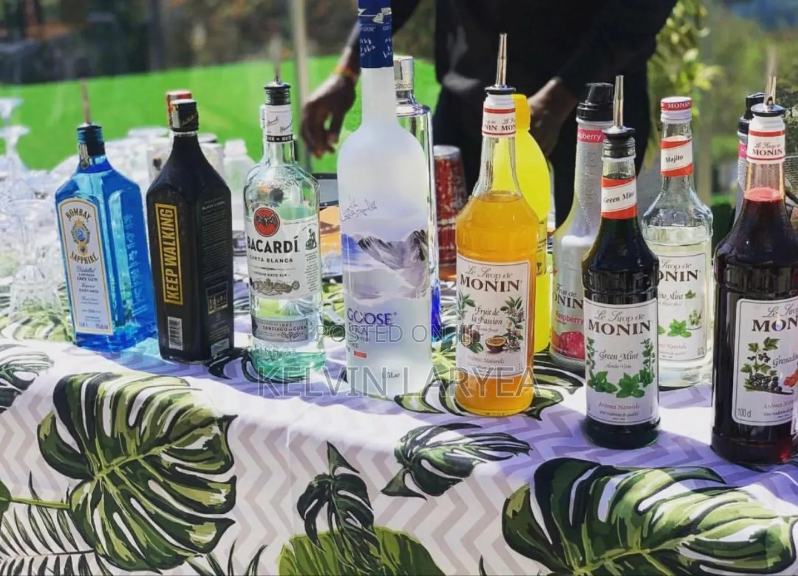 Mobile Cocktail Bar Service