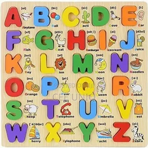Alphabet Wooden Board