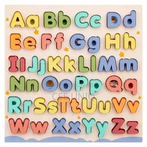 Alphabet Wooden Puzzle Mat