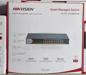 Hikvision 16port Smart Managed Poe Switch With 1sfp Port
