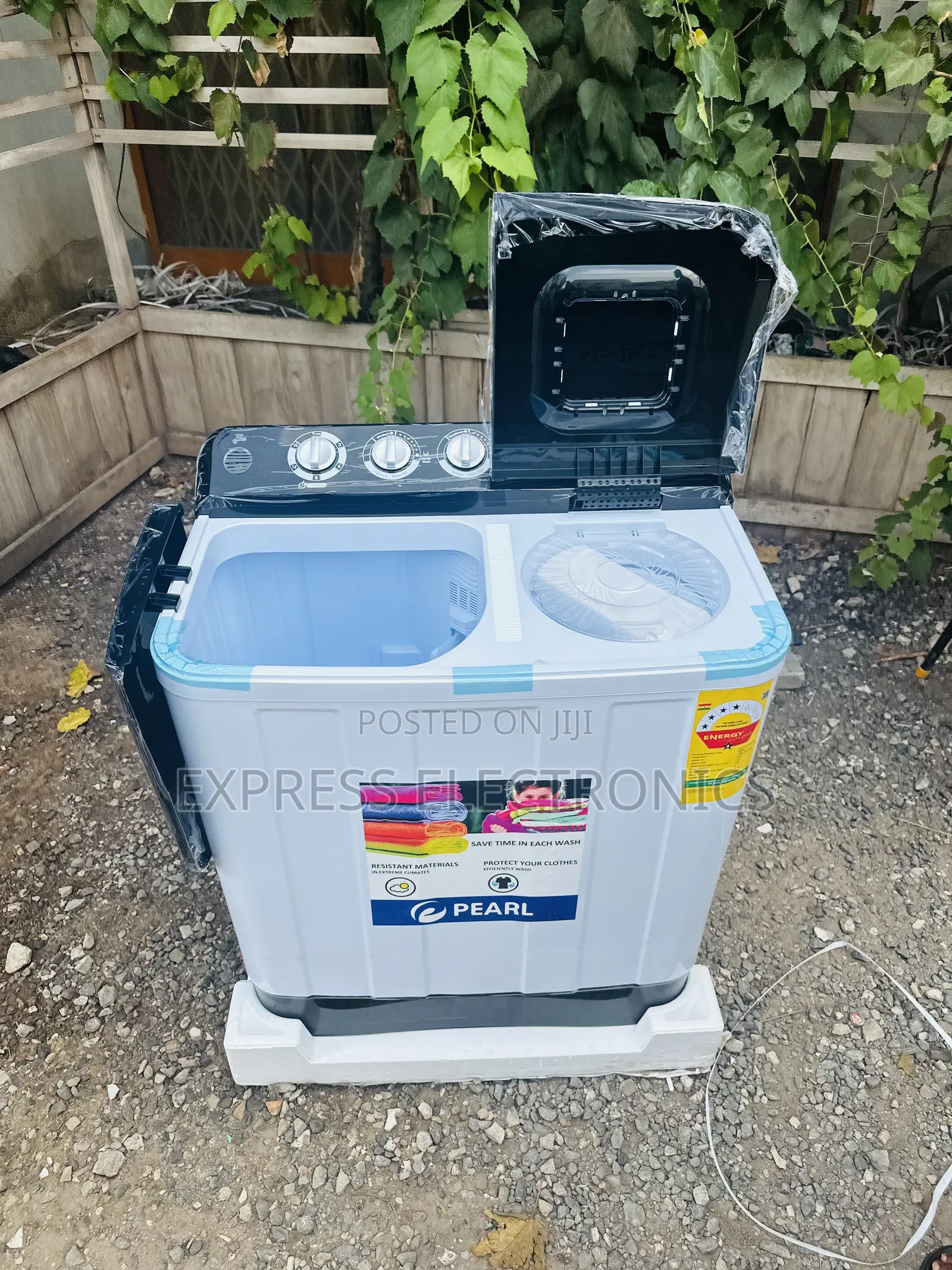 10kg—Washing Machine Pearl Topload —Twintub