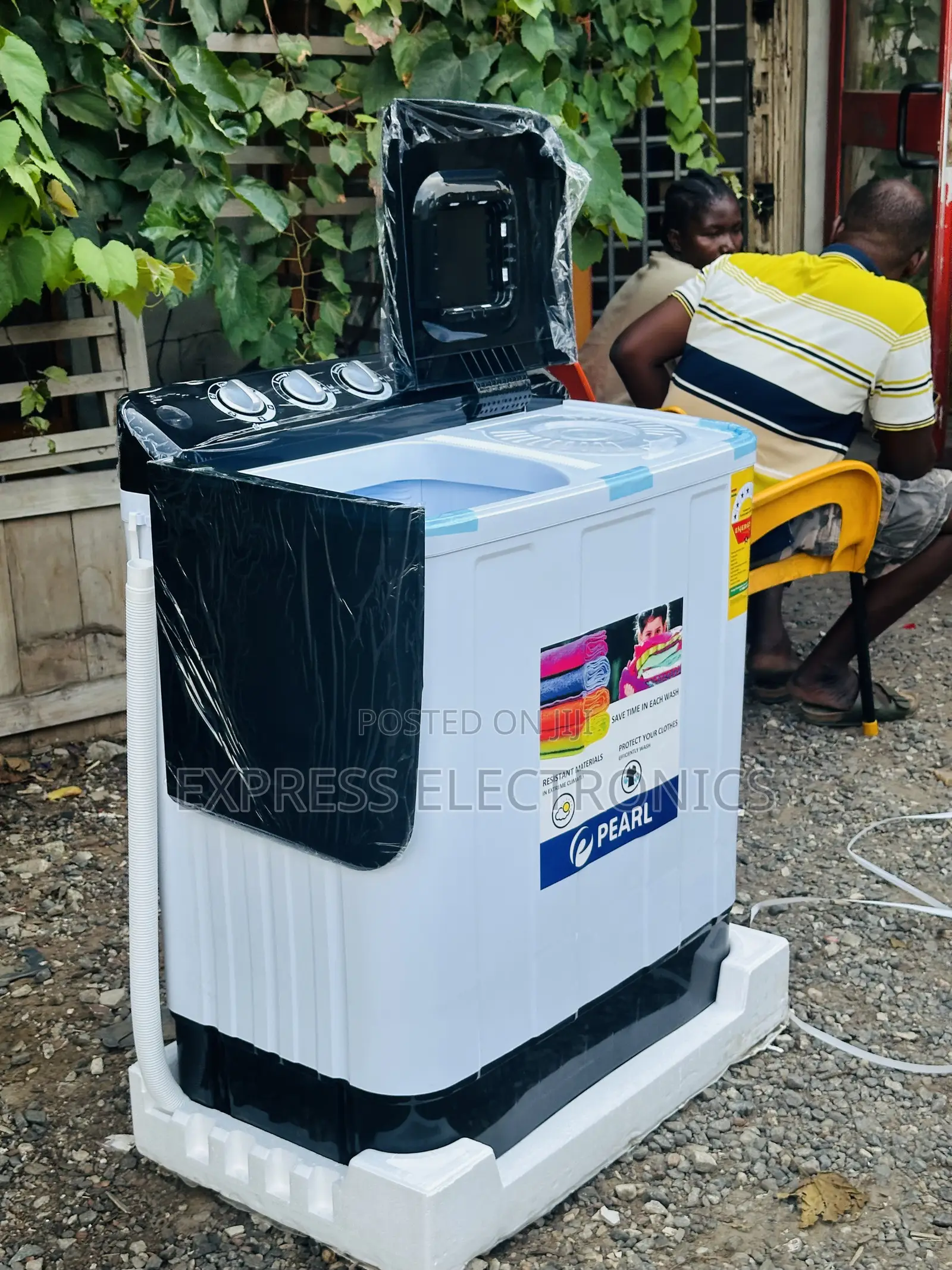 Ultra Modern Washing Machine Pearl 18kg Topload
