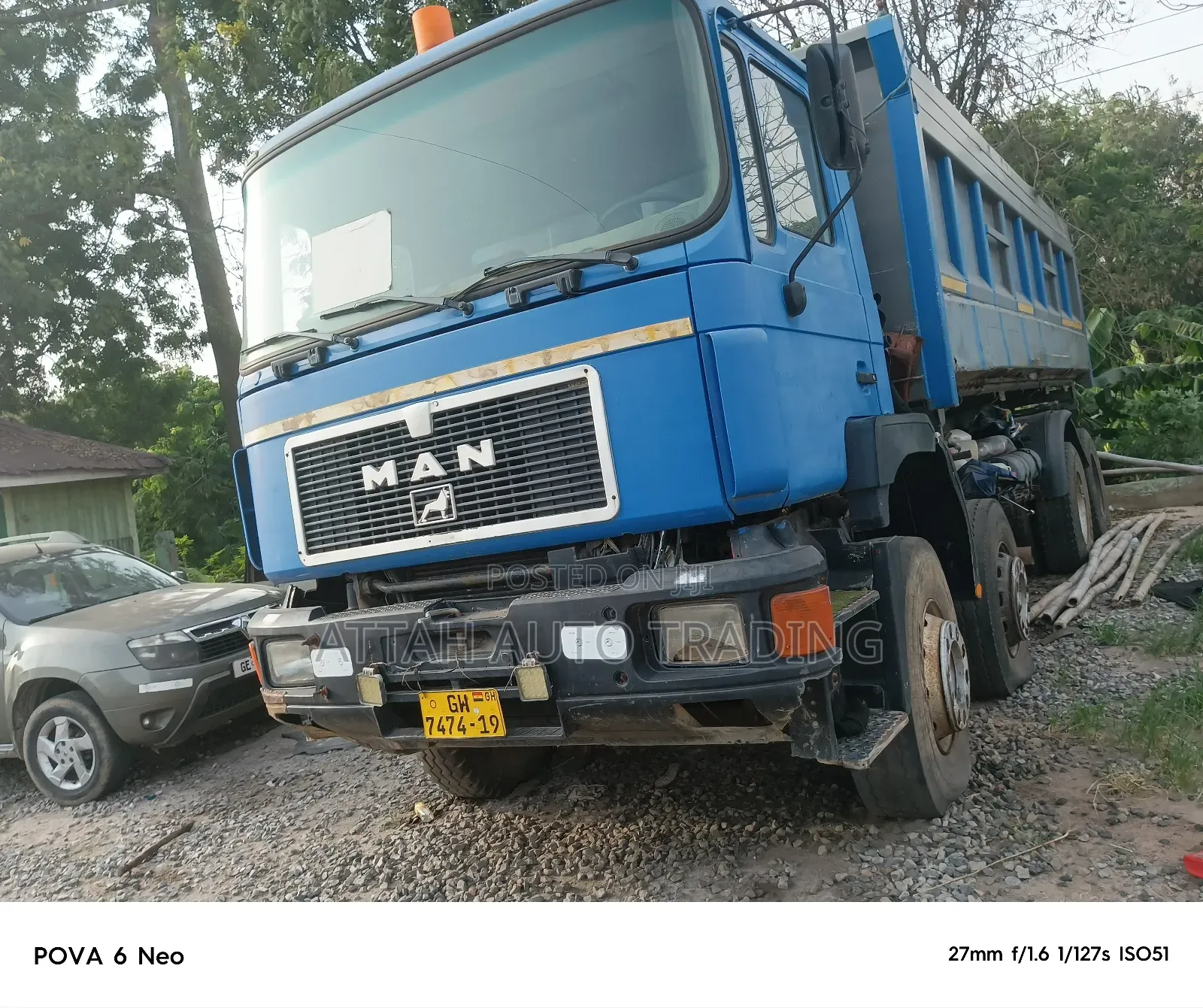 Man Deseil 12wheeler