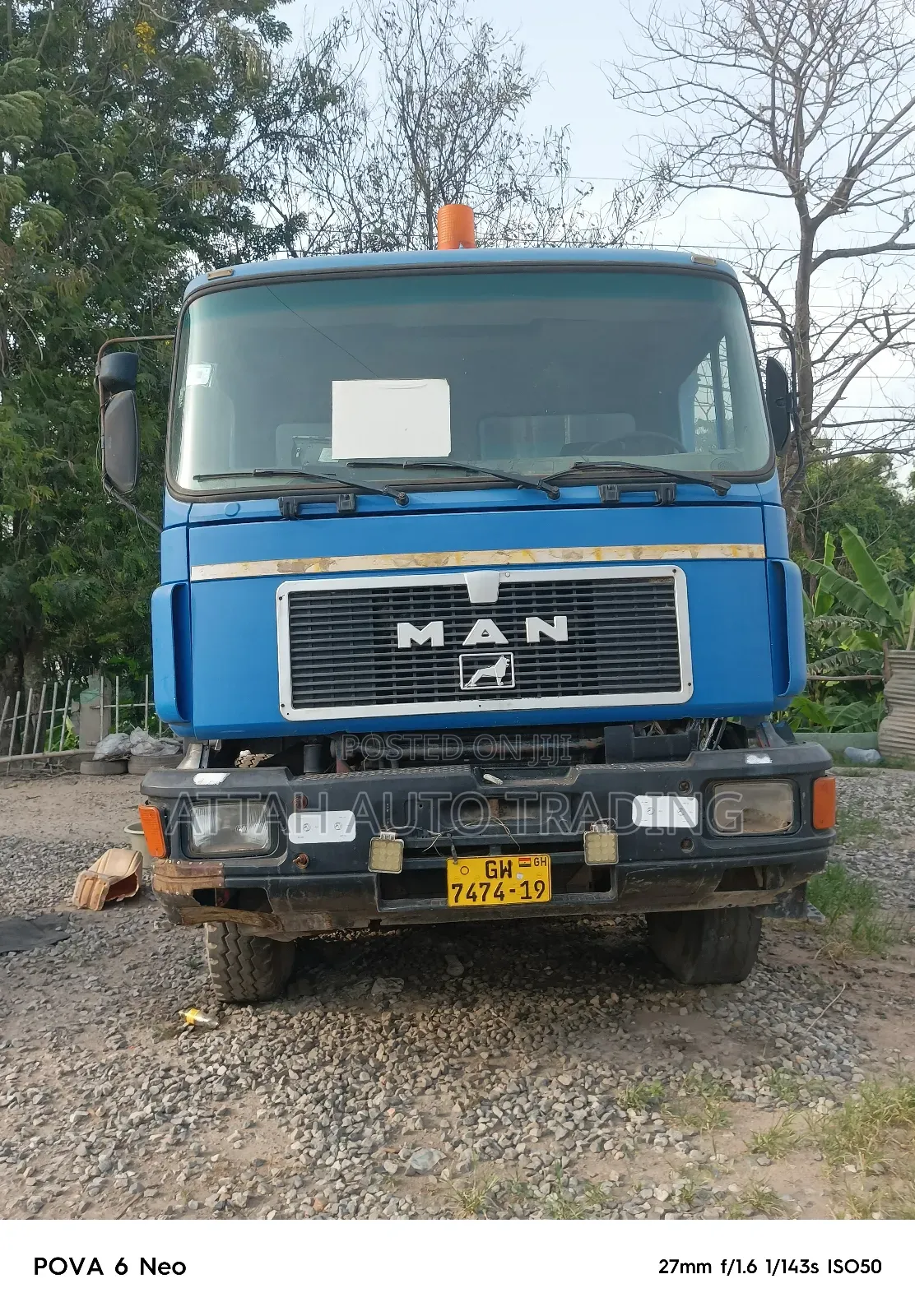Man Deseil 12wheeler