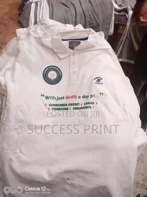T-Shirt and Lacoste Printing