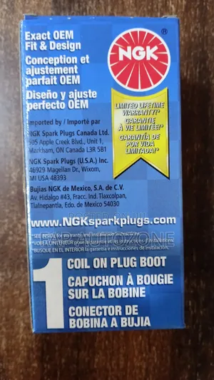 01218. Original NGK Coil Boot for Various Cars From Usa