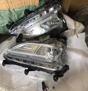 Hyundai Santafe 2017 Fog Light Santa Fe 2016 2017 2018 Foglight Led