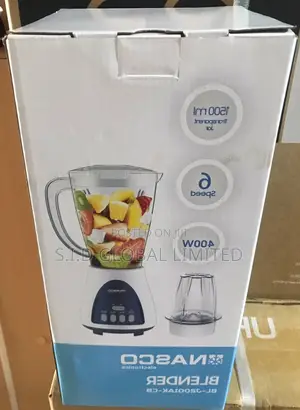 Elevate Your Food With NASCO-BLENDER-400-WATT-BL-J2001AK-CB