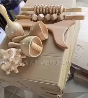 Complete Wooden Massage Roller
