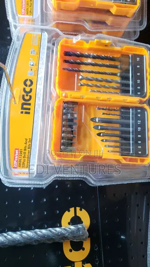 INGCO 22 PCS Drill Bits and Screwdriver Bits Set
 Akdl12201