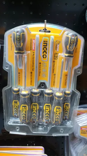 Ingco 8 Pieces Screwdriver Set. Hksds0828