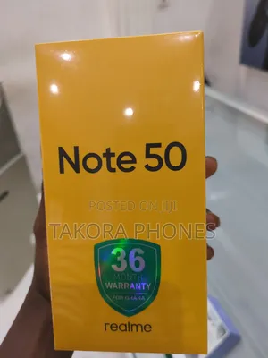 New Realme Note 50 64 GB Black
