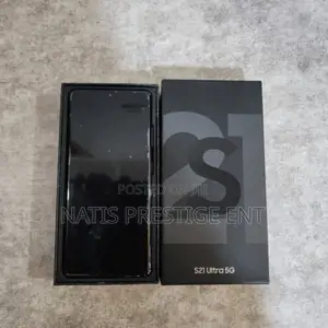 New Samsung Galaxy S21 Ultra 5G 256 GB Black