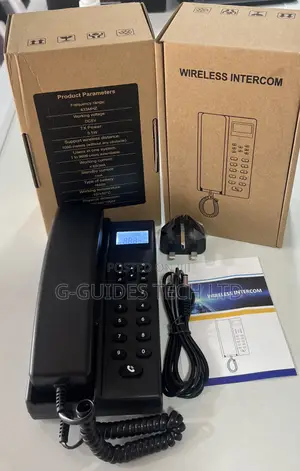 1km Wireless Intercom Phone With Screen