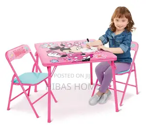 Nickelodeon Minnie Mouse Kids Table 2 Chairs (3-7yrs)