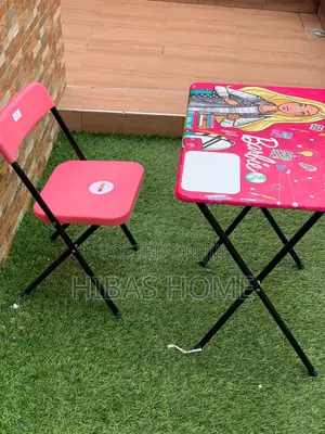 Barbie Table 1 Chair (4- 9 Yrs )