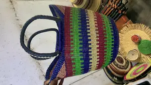 Handwoven Straw Bags and Baskets