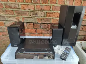 Powerful Panasonic Premium Home Theater UBS, Radio, DVD, BT