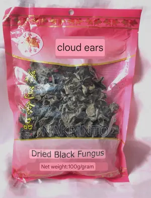 Dried Cloud Ear Mushrooms. Dried Black Fungus