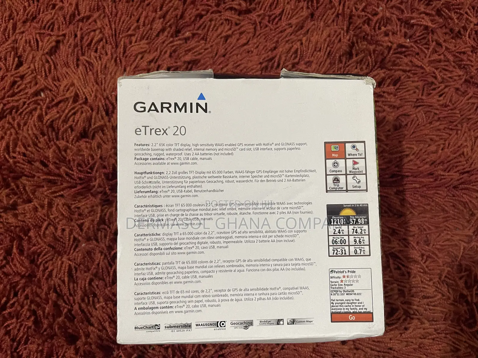 Garmin Etrex 20x