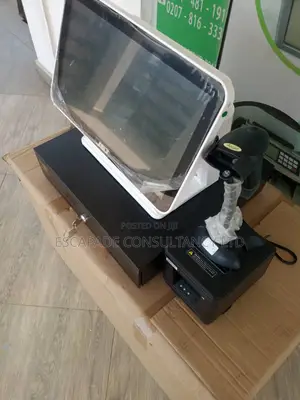 Pos Computer Single Screen Complete Set I3,128gb Ssd,8gb RAM
