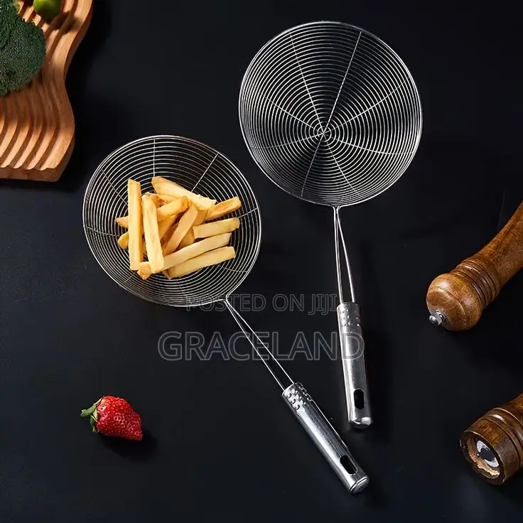 This Is Original 6 Set of Kitchen Colander Deep Fryer Basket
