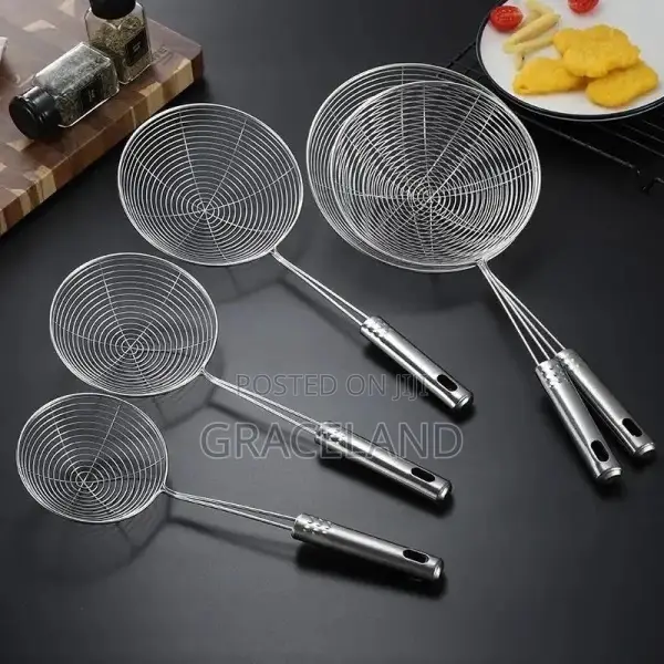 This Is Original 6 Set of Kitchen Colander Deep Fryer Basket