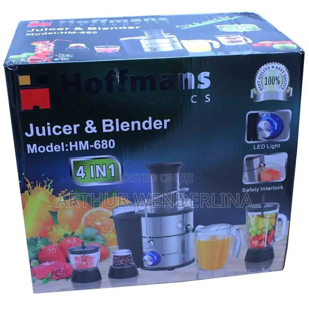 Hoffmans HM-680, Electric Juicer Blender