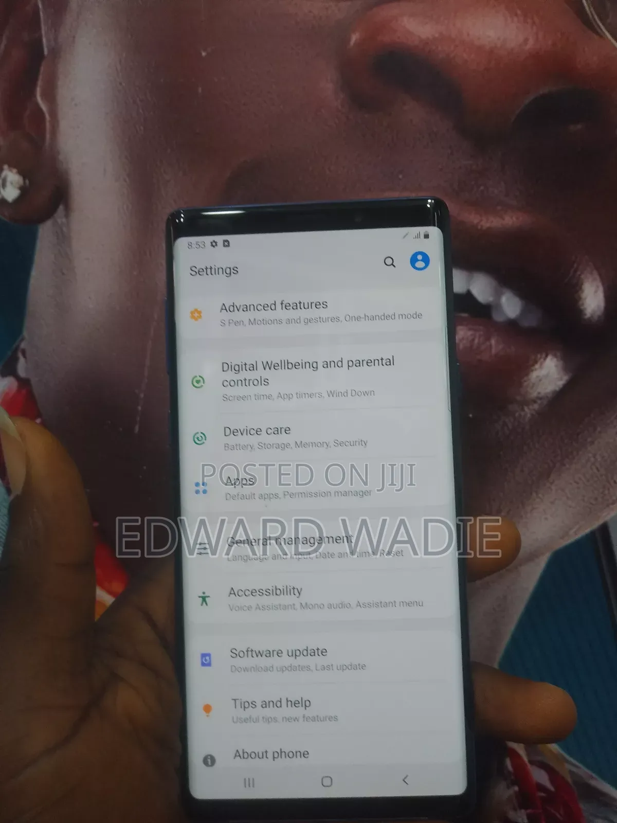 New Samsung Galaxy Note 9 128 GB Blue