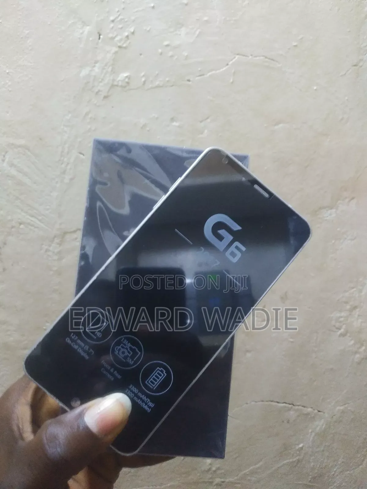 New LG G6 64 GB Black