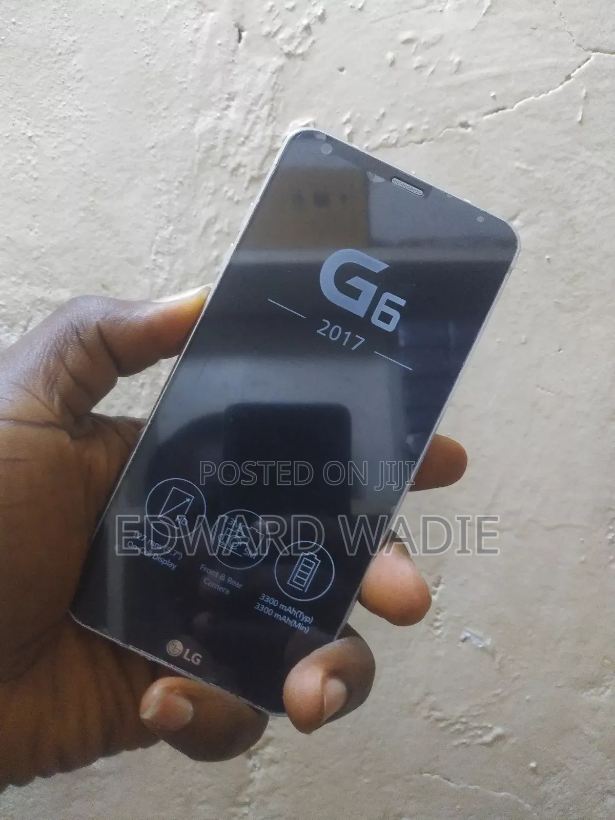 New LG G6 64 GB Black