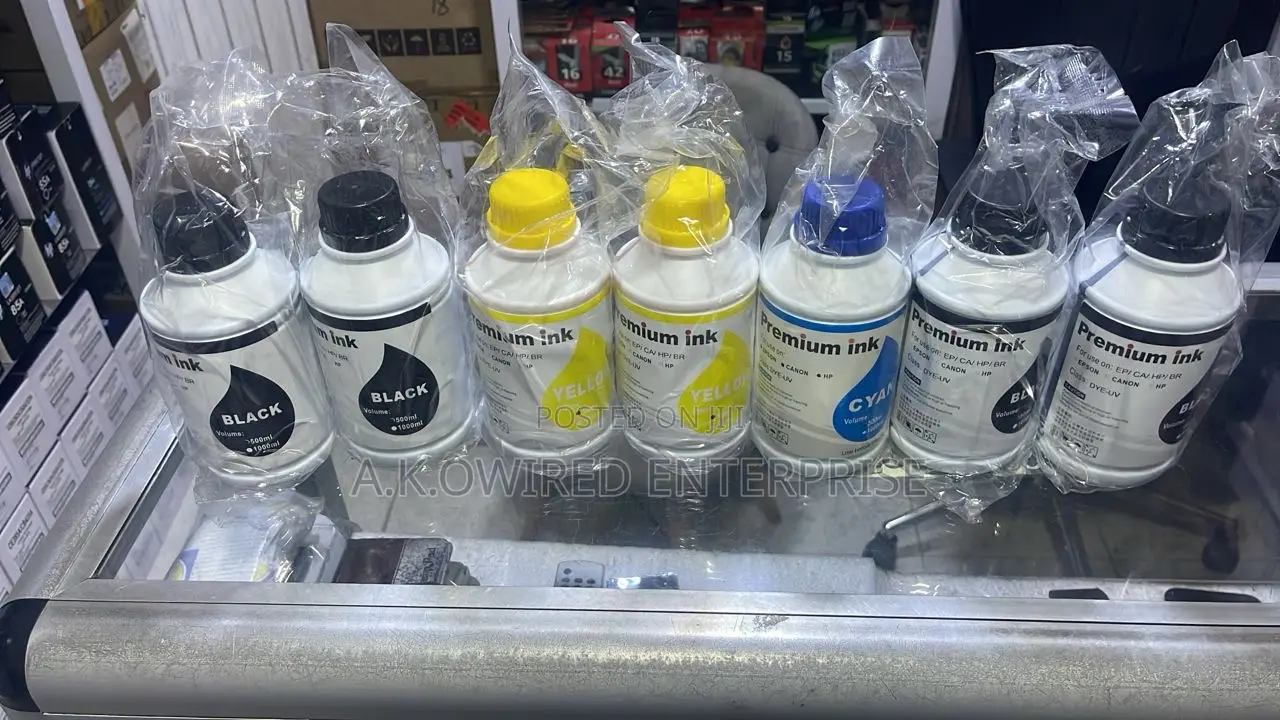 500ml Refill Dye Ink Universal Ink Compatible Hp Canon Epson Brother